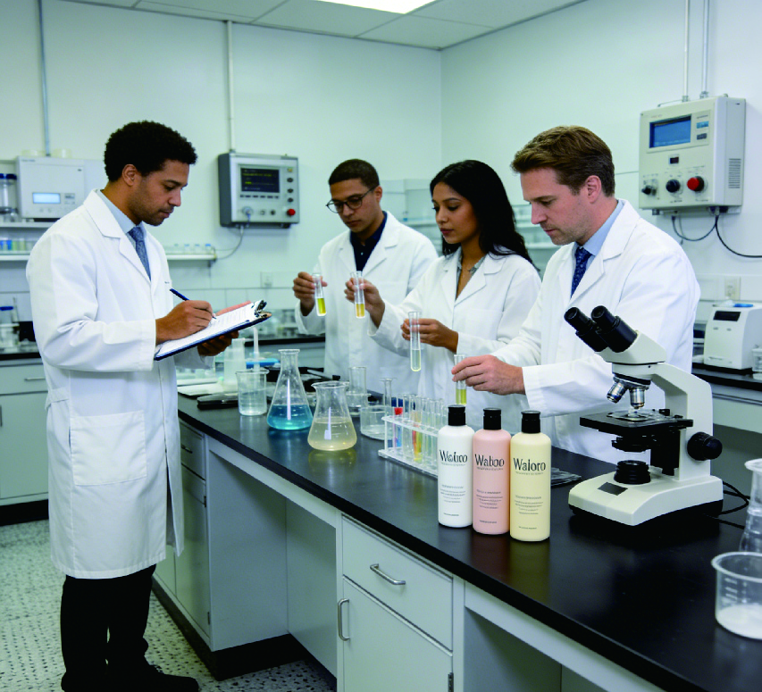 Hair care product 2 Chemical laboratory USA