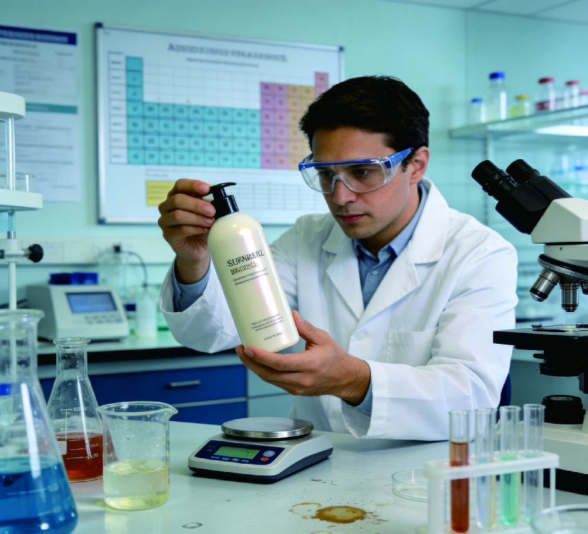 Hair care product 5 Chemical laboratory USA