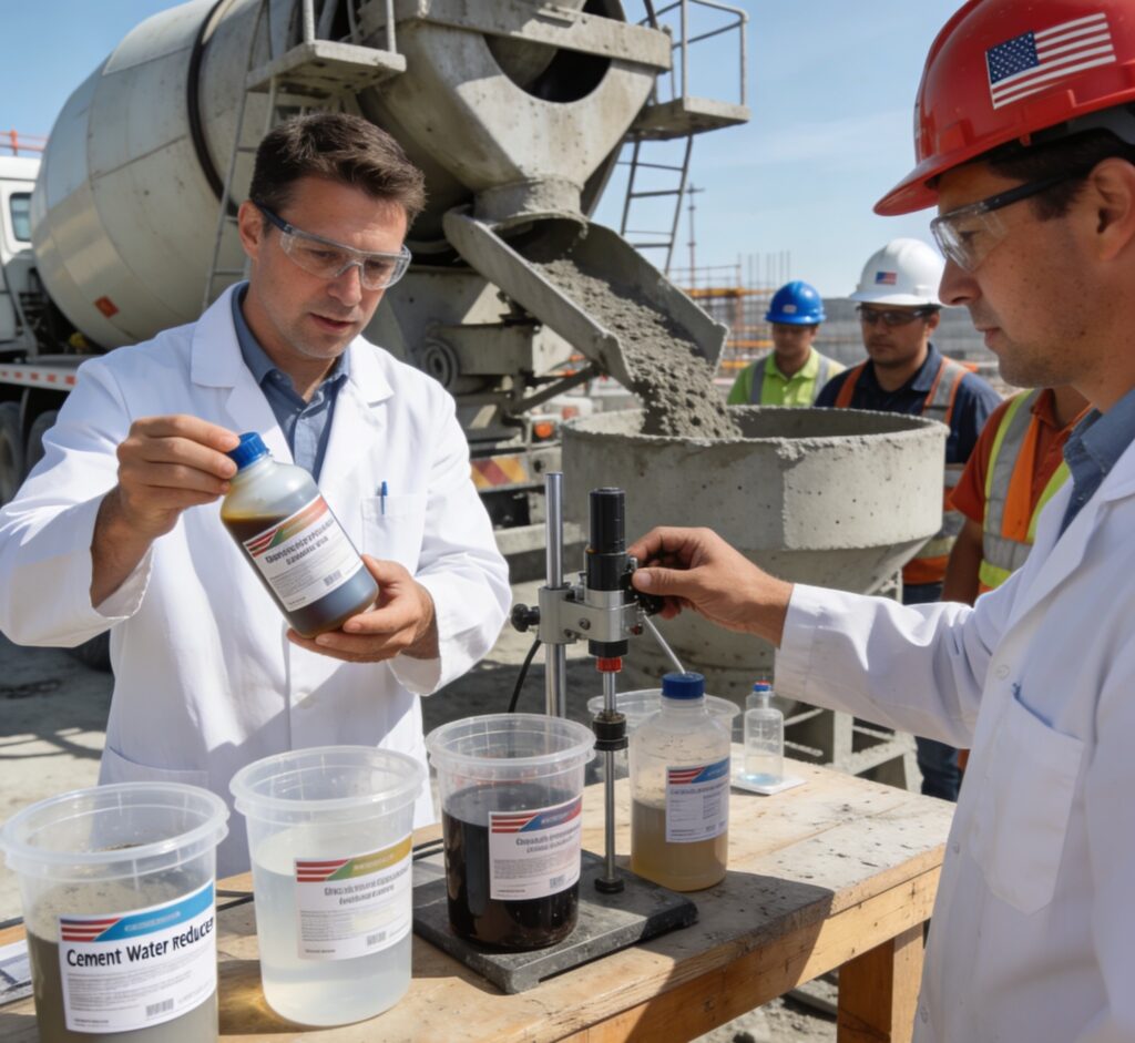 Cement water reducing agent1 Chemical laboratory USA