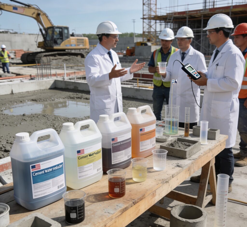 Cement water reducing agent2 Chemical laboratory USA